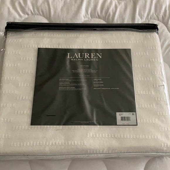 Bedding Brand New Ralph Lauren King Size Blanket Poshmark